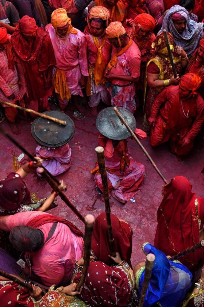 Lathmar Holi, Barsana